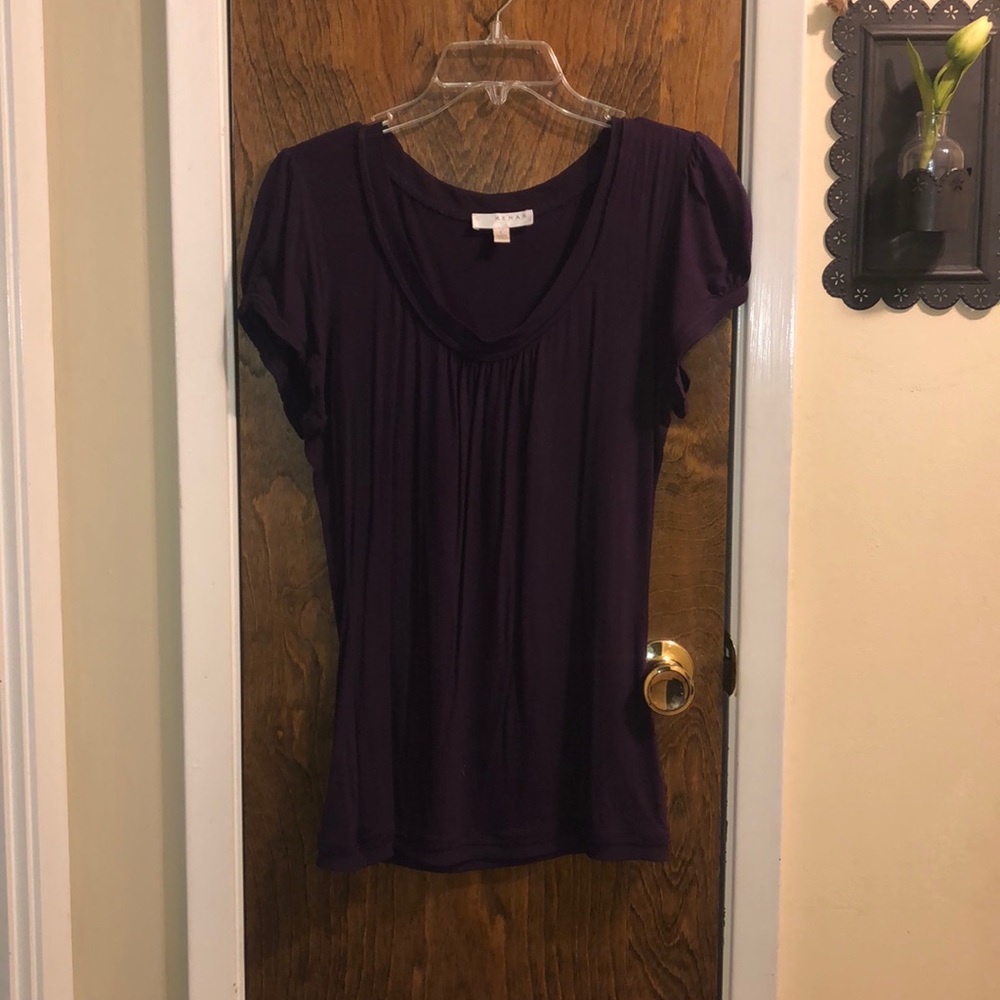 Purple blouse